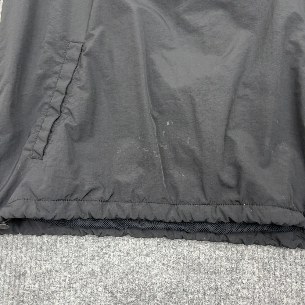 Playboy x PacSun Windbreaker Jacket Mens L Black Nylon Side Stripe Streetwear - Picture 2 of 10